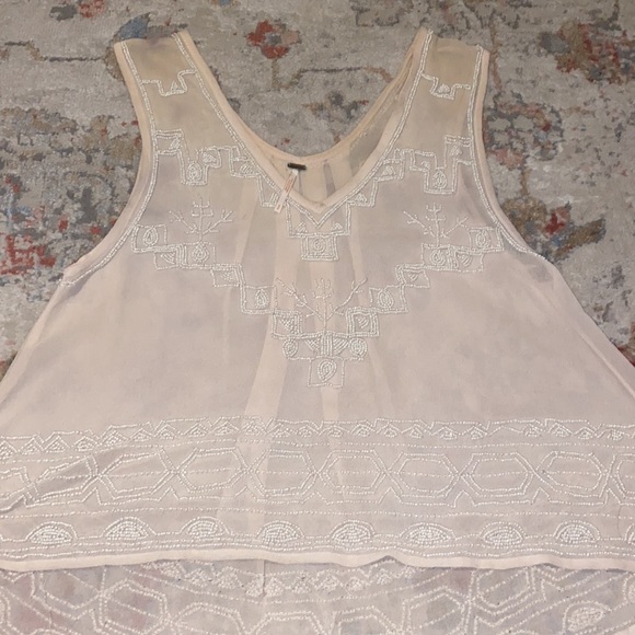 Free People beaded top - Picture 2 of 8
